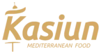 Kasiun Logo, Mediterranean Food, Mediterranean and Venezuelan Food Fusion, Food Fusion, Mediterranean food restaurant